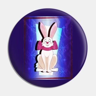 Bunny Violet Pin