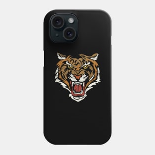 Game Day Tiger Vintage-Style Team Spirit Mascot Phone Case