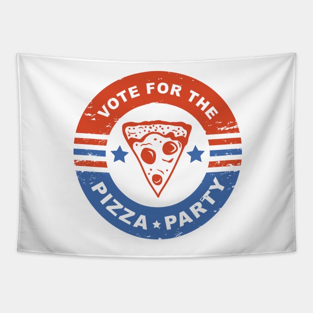 Vote for the Pizza Party Tapestry by obillwon