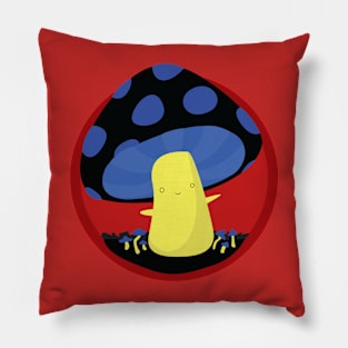 Poly(romantic) Pride Mushroom Pillow