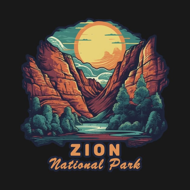 Zion National Park by GreenMary Design