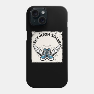 Sneaker Wings: Run with Style Phone Case