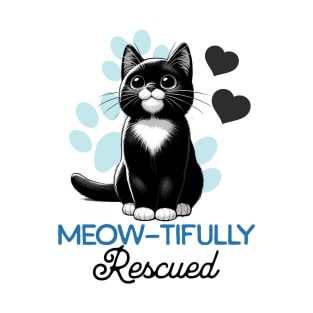 Meow-tifully Rescued T-Shirt