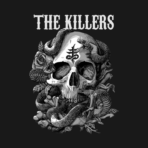 THE KILLERS BAND MERCHANDISE by Rons Frogss