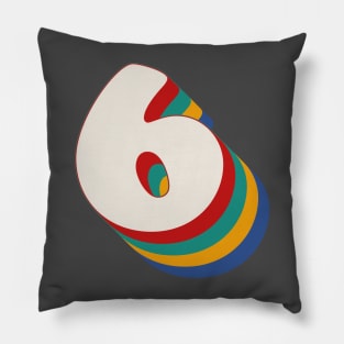 Number 6 Pillow