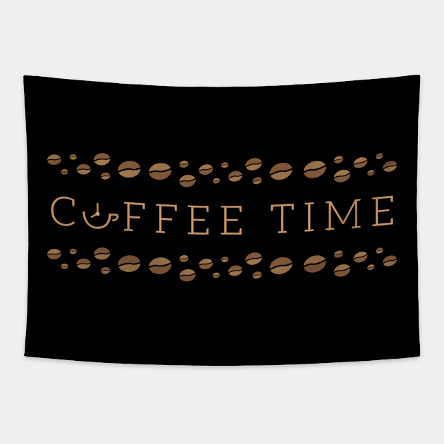 COFFEE TIME Tapestry by MaiKStore