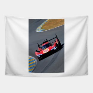 Ferrari 499P no51 24 Hours of Le Mans 2023 Tapestry