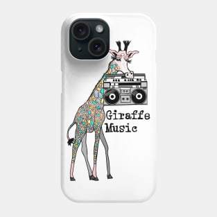 Giraffe Music Phone Case