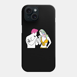 Neon Romance Phone Case