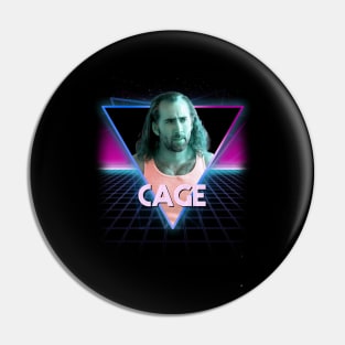 Nicolas Cage 80's Triangle Pin