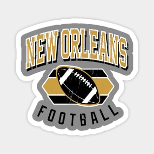 New Orleans Vintage Football Magnet