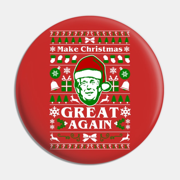 Trump Christmas / Ugly Sweater Pin by Woah_Jonny