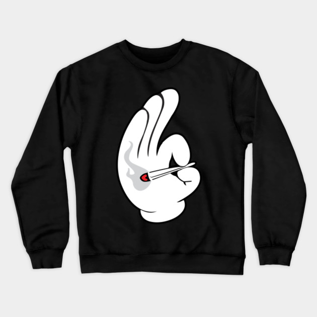 mickey hands sweatshirt