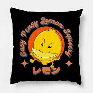 Easy Peasy Lemon Squeezy Pillow