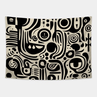 Pop Art Abstract Tapestry