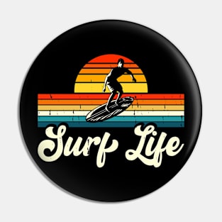 Surfing Life T Shirt For Men Pin