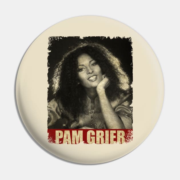 Pam Grier - NEW RETRO STYLE Pin by FREEDOM FIGHTER PROD