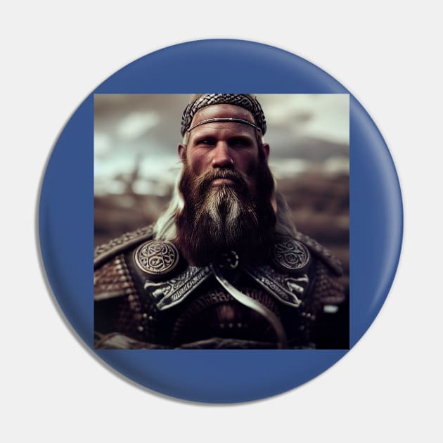 Viking Raider Pin by Grassroots Green