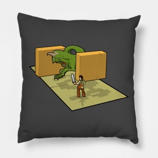 Wanna go in an adventure? we have dragons Pillow