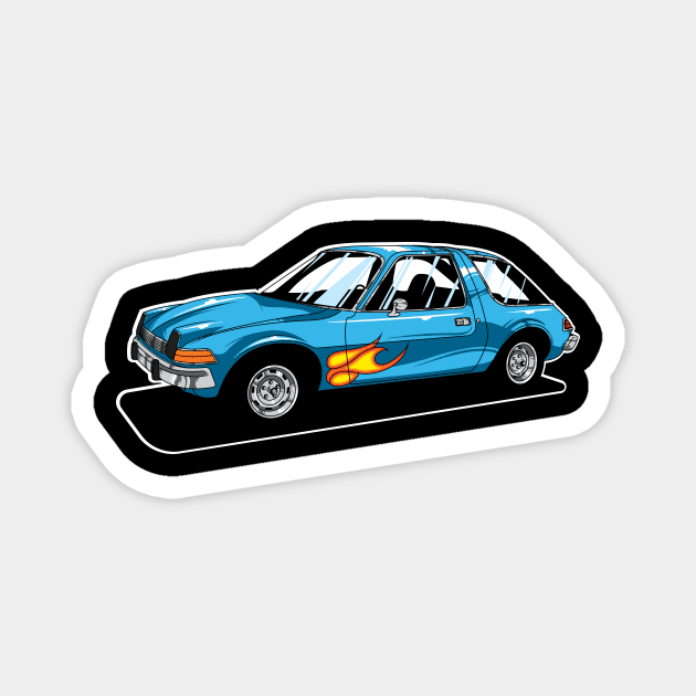 1974 AMC Pacer Magnet by AlchemyStudio