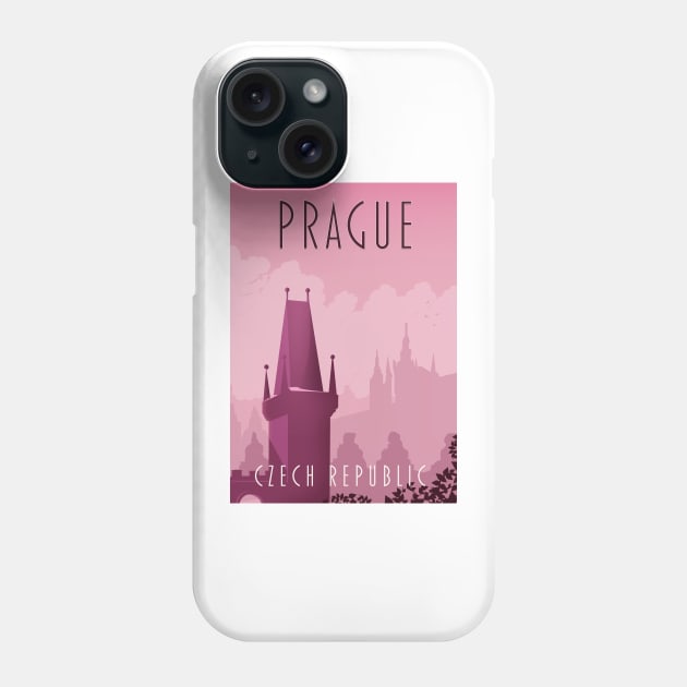 Prague Czech Republic, Phone Case by nickemporium1