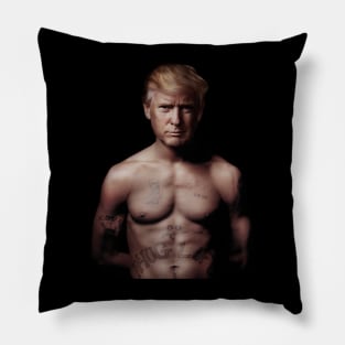 Trump Thug Life Coloring Pillow