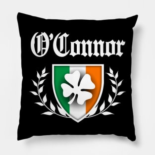 O'Connor Shamrock Crest Pillow