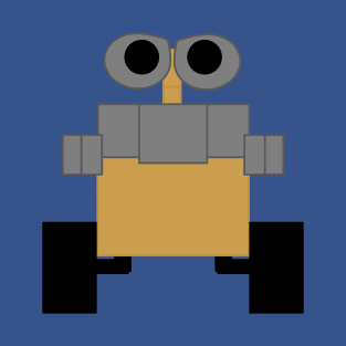 Minimal Shape Wall-E T-Shirt