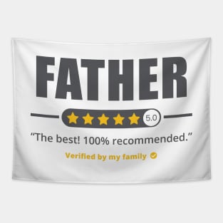 Five Stars Father v2 Tapestry