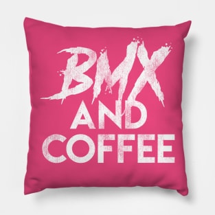 BMX and Coffee Pillow