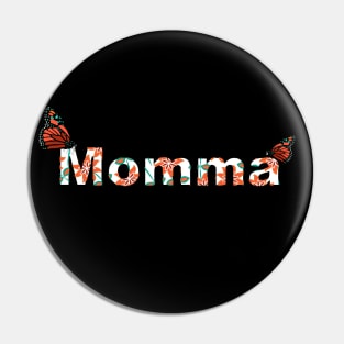 Butterfly Momma Pin