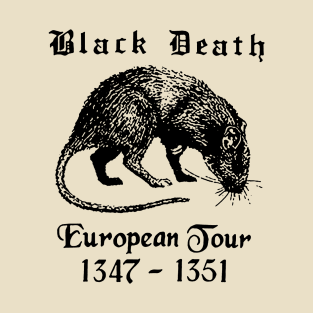 Black Death European Tour T-Shirt