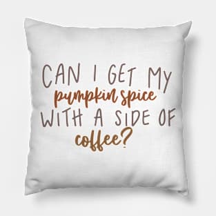 PumpkinSPice Pillow