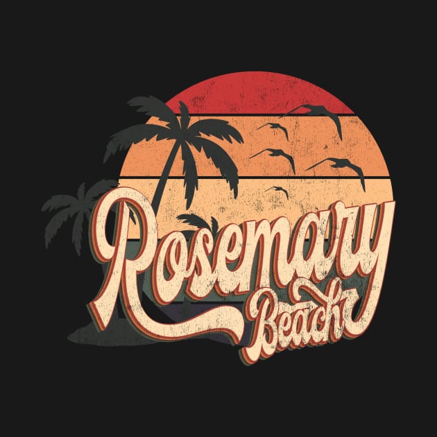 Rosemary Florida US Beach Summer Sun Vintage Retro 70s 80s style by Happy as I travel