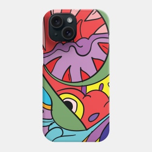 Cartoon Doodle Phone Case