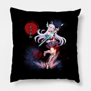 SoulForged Chronicles SoulWorkers RPG Game Tee Pillow