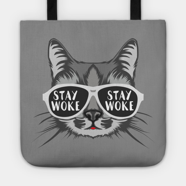 Stay Woke Cat