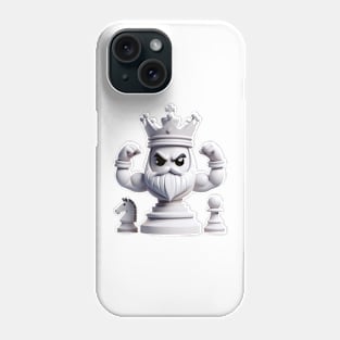 Muscular Chess King Phone Case