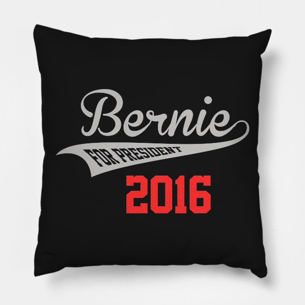 Bernie Sanders For President Pillow by ESDesign