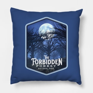 Forbidden Forest National Park Pillow