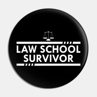 Law School Survivor Pin