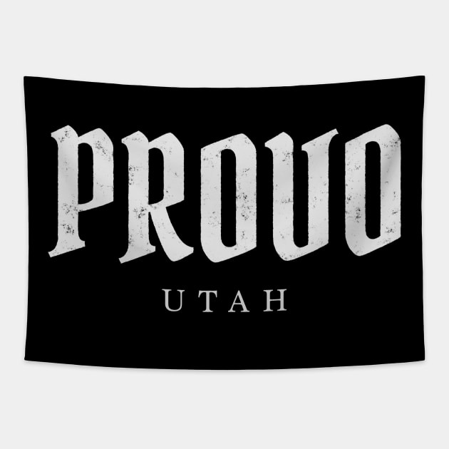 Provo, Utah Tapestry by pxdg