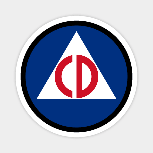 Civil Defense - United States Magnet by Pablo_jkson