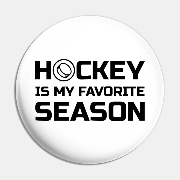 Hockey is my favorite season Pin by colorsplash