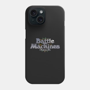 Battle Machines Logo - black Phone Case