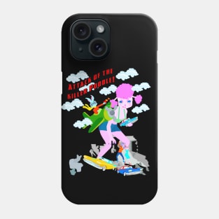 Attack from the Killer Poodle Phone Case