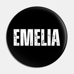 Emelia Name Gift Birthday Holiday Anniversary Pin