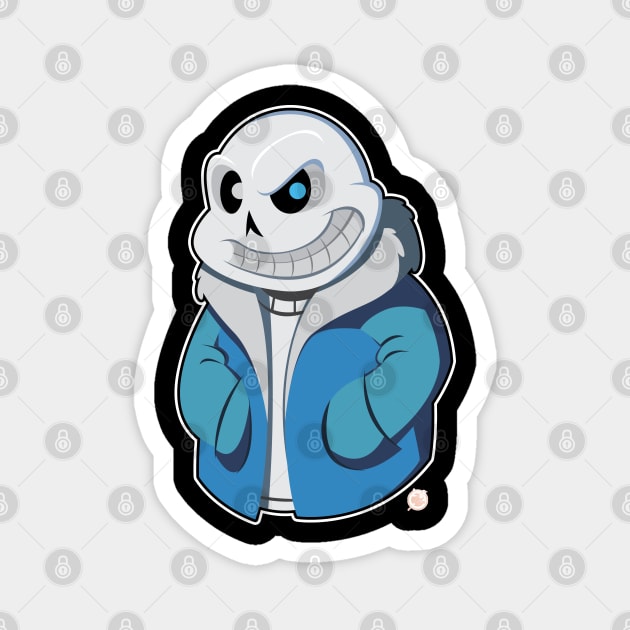 Sans from Undertale Magnet by Andrew Harmon