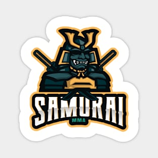 Samurai Warrior MMA Magnet