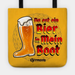 Da est ein Bier in Mein Boot Tote